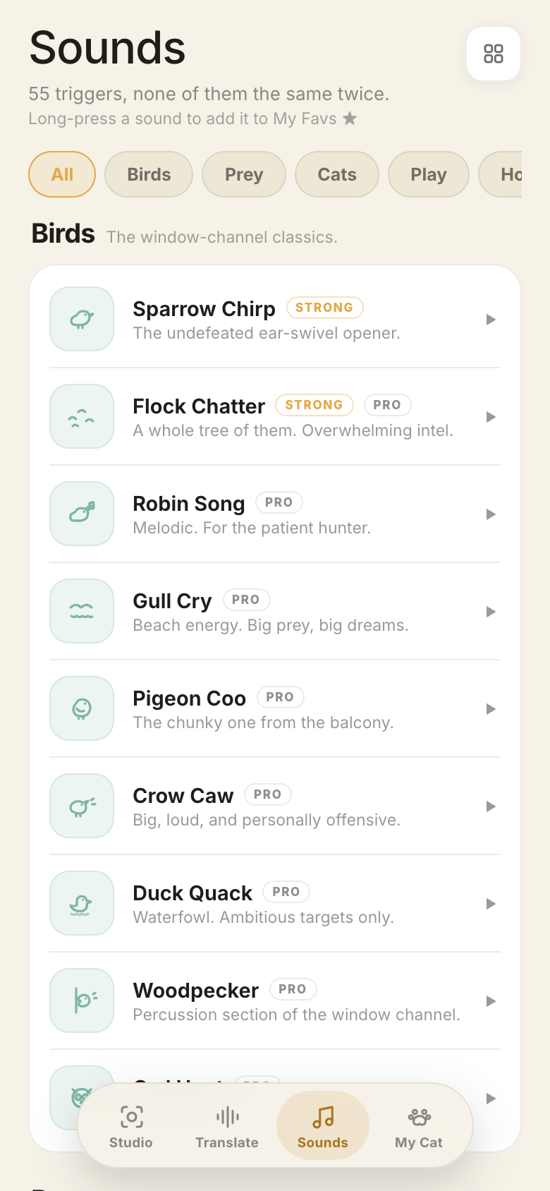 The Haku sound library